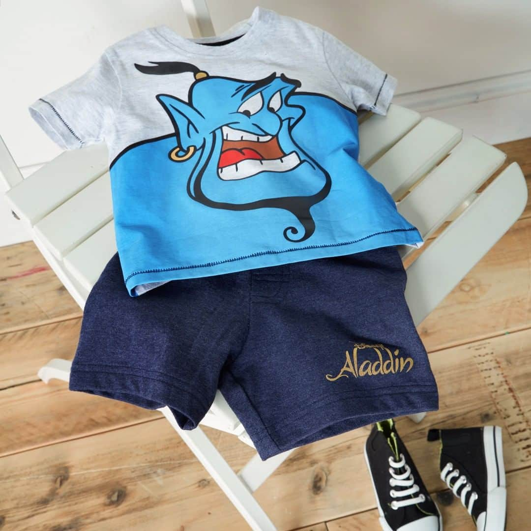 プリマークさんのインスタグラム写真 - (プリマークInstagram)「There's our man! All that's missing now is the magic lamp ✨💙 Baby T-Shirt & Shorts Set £6/€8/$9 #Primark #PrimarkXDisney #Aladdin」5月25日 23時00分 - primark