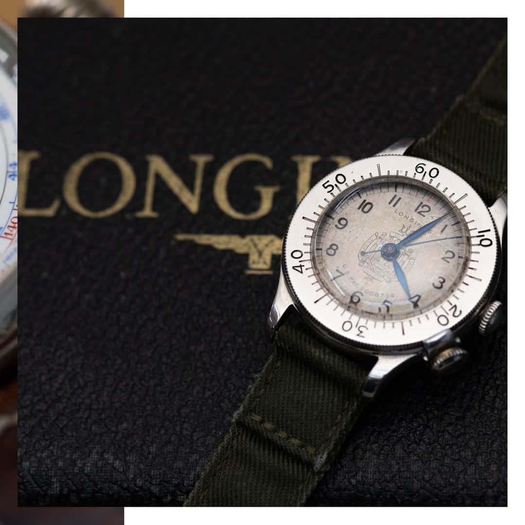 ロンジンさんのインスタグラム写真 - (ロンジンInstagram)「A very special dial for a Weems type wristwatch. #LonginesCollectorsDay #EleganceisanAttitude」5月25日 23時00分 - longines
