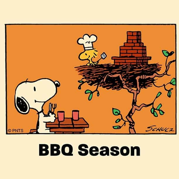 スヌーピーさんのインスタグラム写真 - (スヌーピーInstagram)「Happy BBQ Season! 🍔」5月25日 23時20分 - snoopygrams