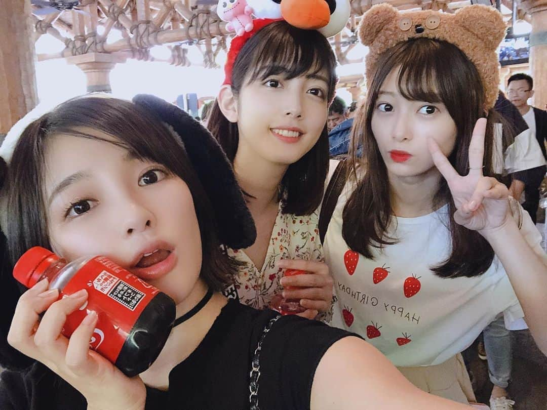 天木じゅんさんのインスタグラム写真 - (天木じゅんInstagram)「. . USJ🖤🥚 . . #NHK #よるドラ #だから私は推しました のアイドルメンバー3人と クランクイン前にUSJへ。 . . 乗り物ほとんど乗れて大満足^^ 二人ともとてもいい子です/// . . #1mmでもいいなと思ったらいいね  #USJ #松田るか #松川星 #天木じゅん  #ユニバ」5月25日 23時27分 - jun.amaki