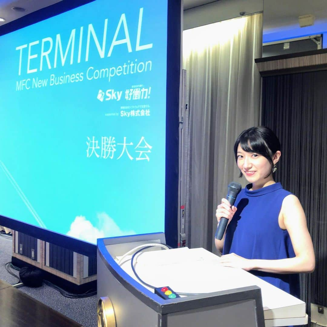 田原彩香さんのインスタグラム写真 - (田原彩香Instagram)「本日は、新たなビジネスコンテスト TERMINAL  MFC New Business Competition  5月25日 13:00〜17:45  出題テーマは、 2020年の教育改革を踏まえた上で、Ｓｋｙが提供する 新たな教育市場での ＩＴサービスを立案せよ  https://terminal.mycampus.jp」5月25日 16時03分 - taharaayaka