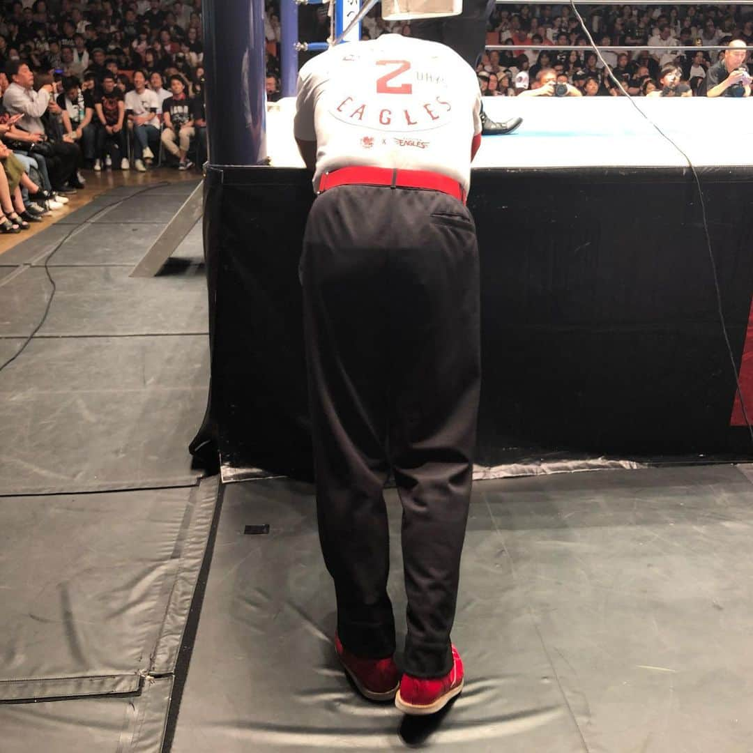 丸山ゴンザレスさんのインスタグラム写真 - (丸山ゴンザレスInstagram)「‪BEST OF THE SUPER Jr.26 観戦。いい試合多くてめっちゃ声出た。#njbosj #njpw ‬」5月25日 16時24分 - gonzales_maruyama