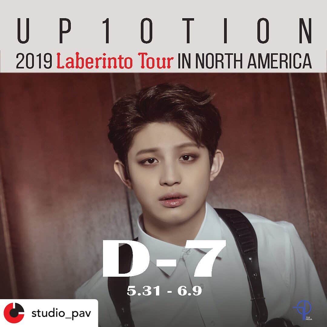 UP10TIONさんのインスタグラム写真 - (UP10TIONInstagram)「Exactly ONE week until the start of UP10TION 2019 Laberinto Tour in North America! 🎉  Comment below a fact about Jinhoo that every HONEY10 should know! 💭 -  A limited number of tickets are still available at 🔗kpoptickets.com」5月25日 16時48分 - u10t_official