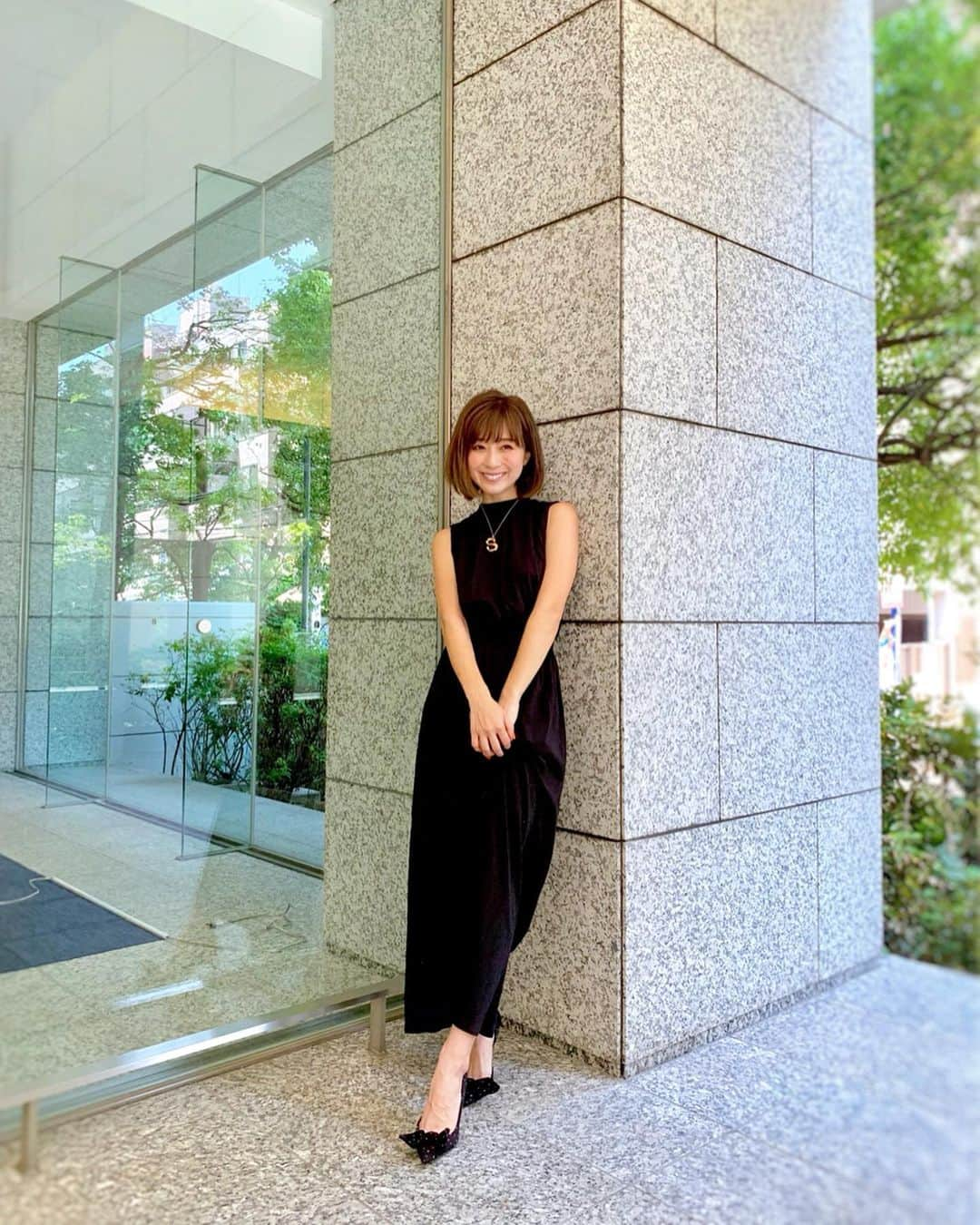 水野佐彩さんのインスタグラム写真 - (水野佐彩Instagram)「・ せくしーさんきゅー💋なワンピ👗 動画撮る前にリボン直したんだけど めちゃ斜め😂ww (いや、教えて欲しかった🙁w) #coordinate  one-piece#rienda @rienda_official  shoes#tsurubymarikooikawa @tsurubymarikooikawa  necklace#celine @celine  #sサイズコーデ #153cmコーデ #おちびコーデ #おちびの輪 #きょコ #リエンダ #セクシーサンキュー」5月25日 19時20分 - saaya_mizuno