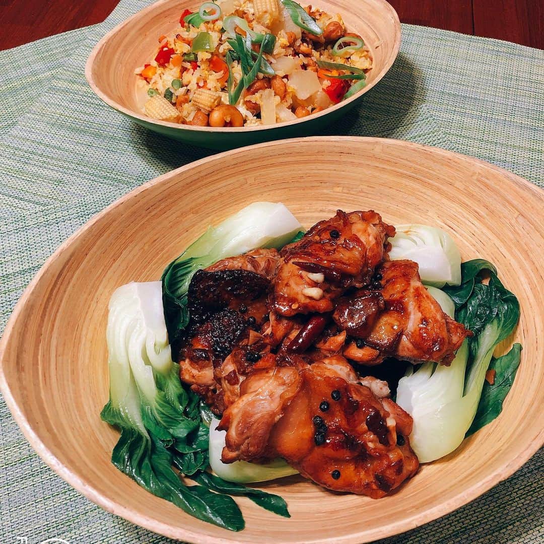 早見優さんのインスタグラム写真 - (早見優Instagram)「Oh!! This is so good!  #chickenadobo #フイリピン料理 #チキンアドボ」5月25日 19時44分 - yuyuhayami