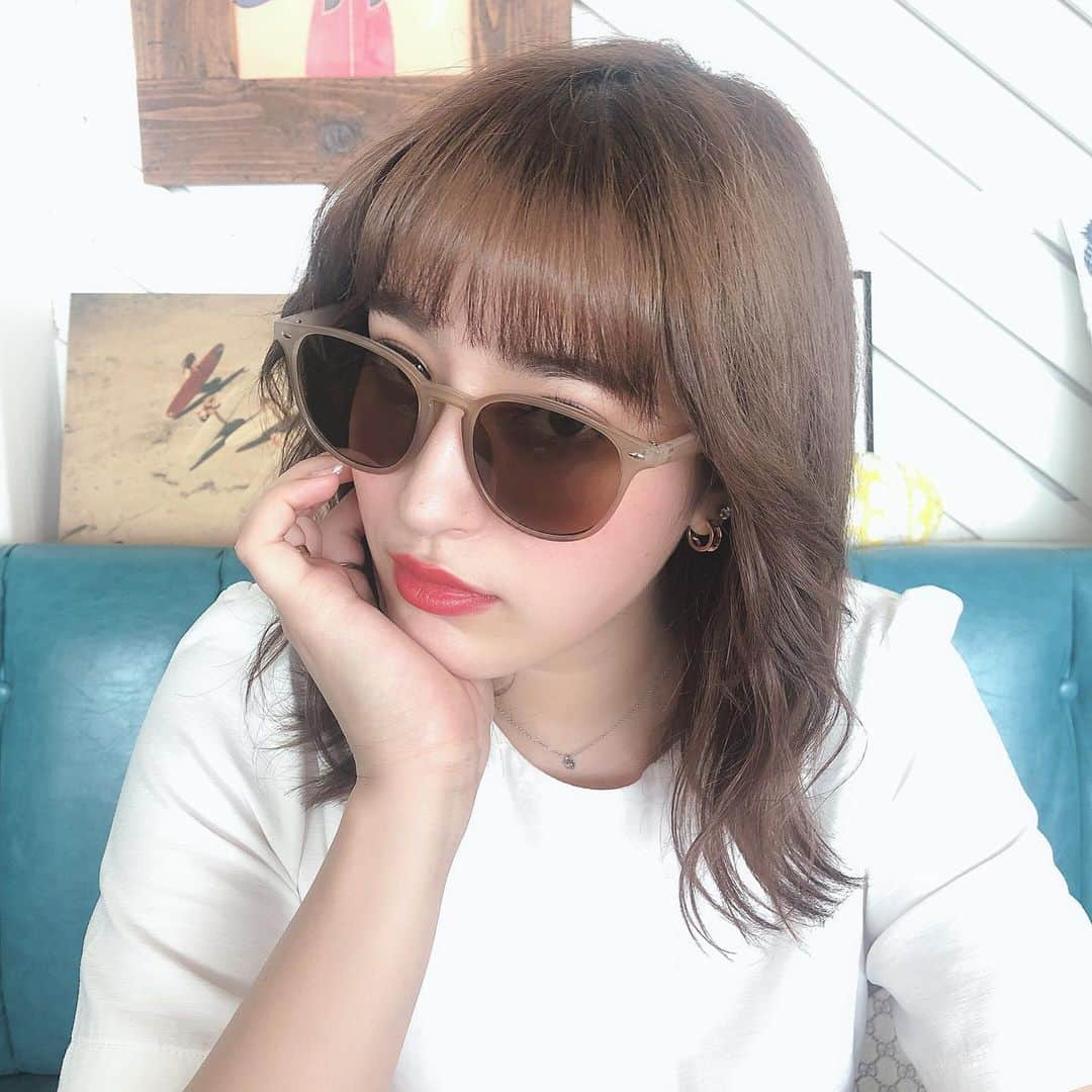 平田梨奈さんのインスタグラム写真 - (平田梨奈Instagram)「今日は @tres.jewelry のサングラスかけたよ🕶色も形もドストライク👍❤️是非チェックしてみてね！  クーポンコード →【300GA】でお得になるよ^_^  #裸眼 #サングラス #サングラス女子」5月25日 20時22分 - hirari_official