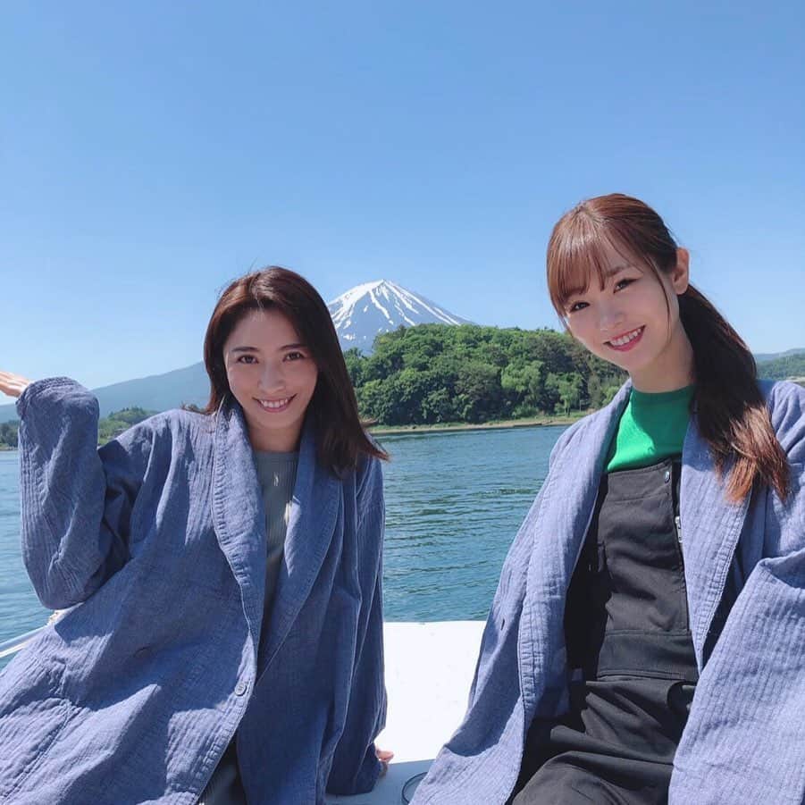西村いちかさんのインスタグラム写真 - (西村いちかInstagram)「今日は河口湖から富士山を見てきました◡̈♥︎ 2日連続で綺麗な富士山見れたよー！ #japanesegirl #オトナ旅」5月25日 20時39分 - ichika_nishimura