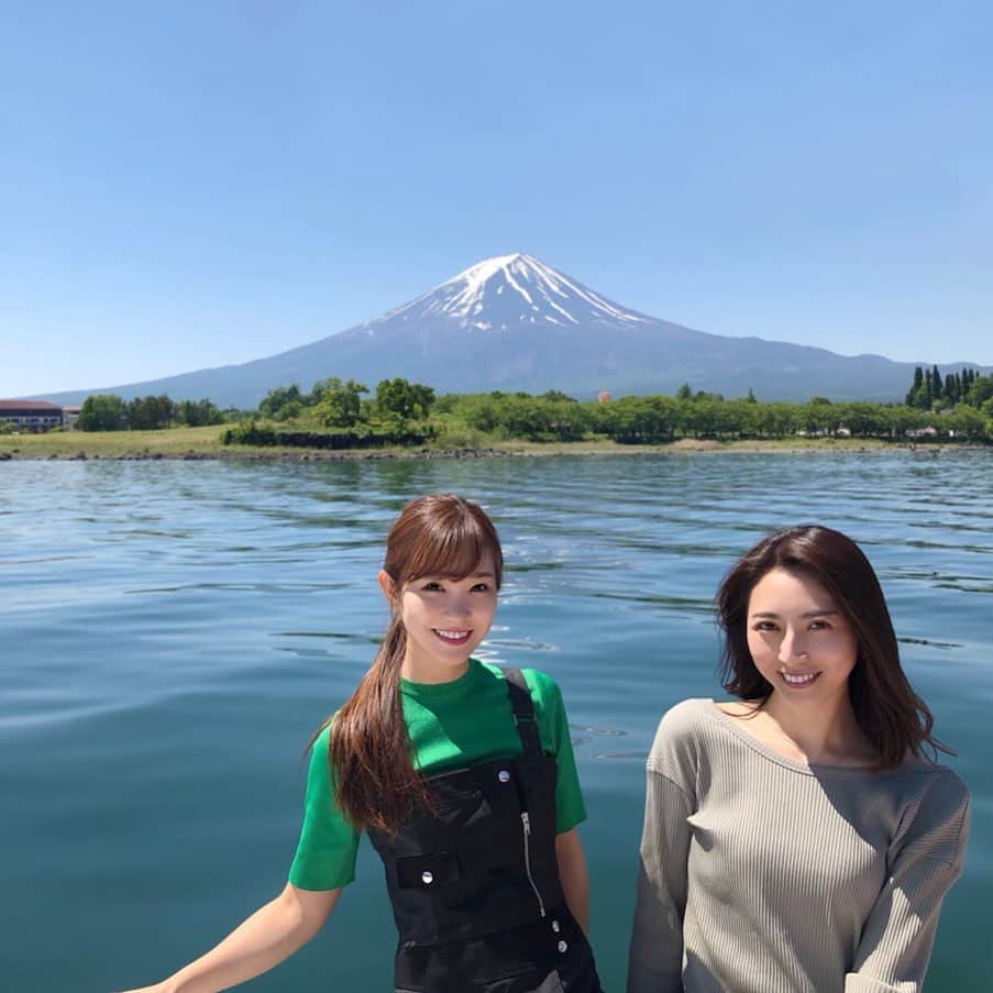 西村いちかさんのインスタグラム写真 - (西村いちかInstagram)「今日は河口湖から富士山を見てきました◡̈♥︎ 2日連続で綺麗な富士山見れたよー！ #japanesegirl #オトナ旅」5月25日 20時39分 - ichika_nishimura