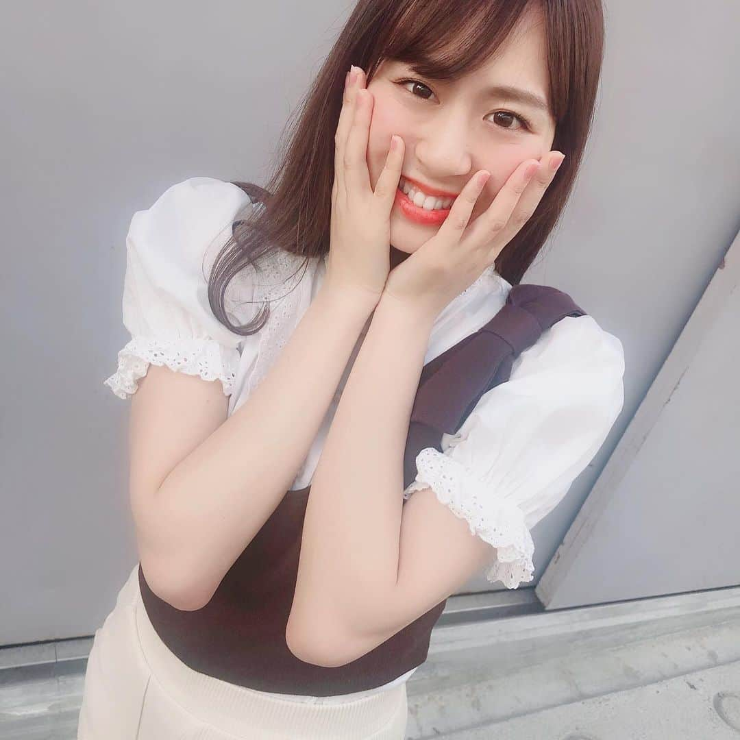 坂口理子さんのインスタグラム写真 - (坂口理子Instagram)「大阪🐙✨ ありがとうございました🥺 #hkt48 #個別握手会 #エディオンアリーナ大阪  #りこぴのしふく #ootd  #ワンショルビスチェ #ナイスクラップ #抱っこ紐じゃないよ #シャツ #archives  #ボトムス #gu」5月25日 21時23分 - ricopi__hkt48