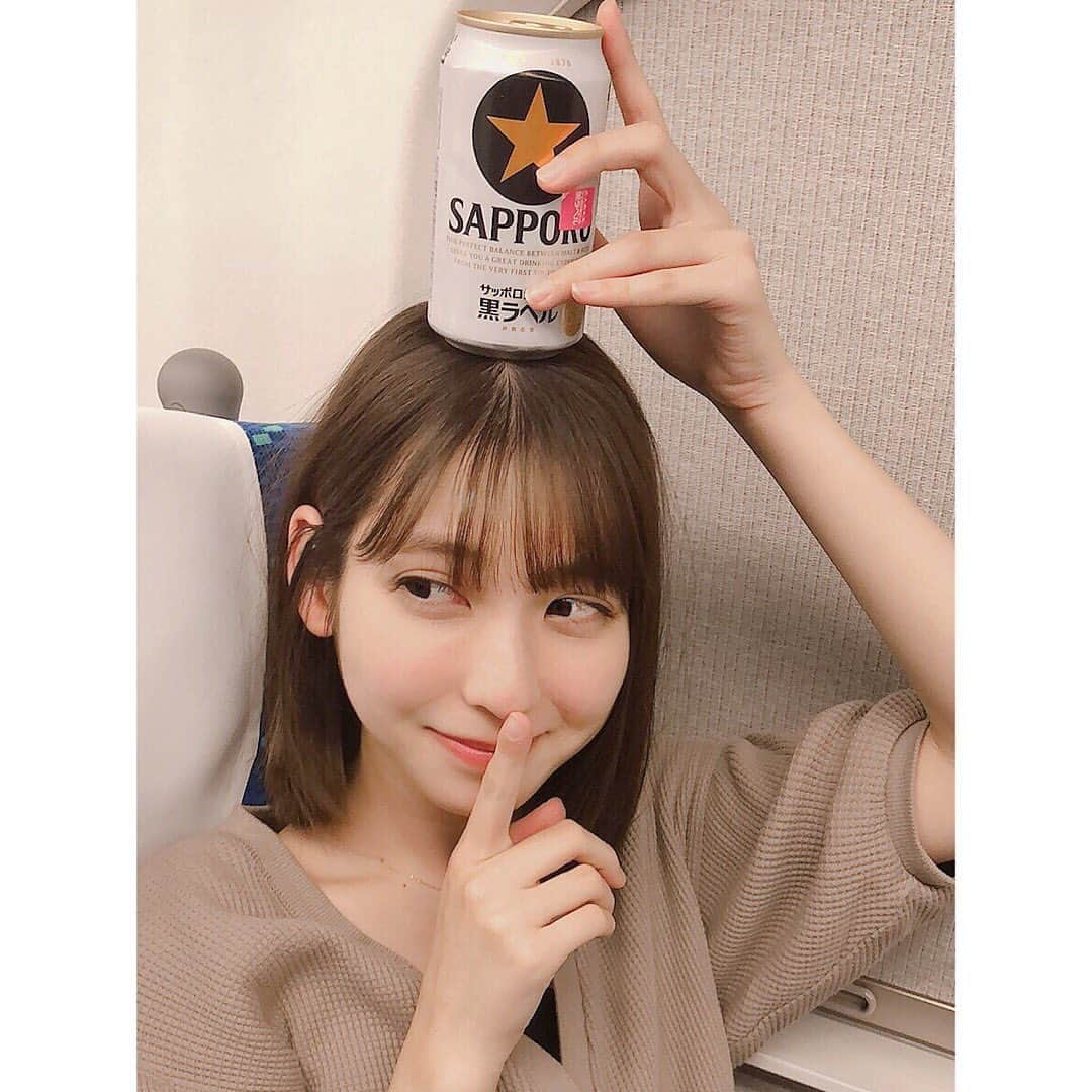 松岡菜摘さんのインスタグラム写真 - (松岡菜摘Instagram)「. . 大阪ばいばーい♡ . #大阪 #osaka #ビール #beer」5月25日 21時35分 - natsustagram_hkt