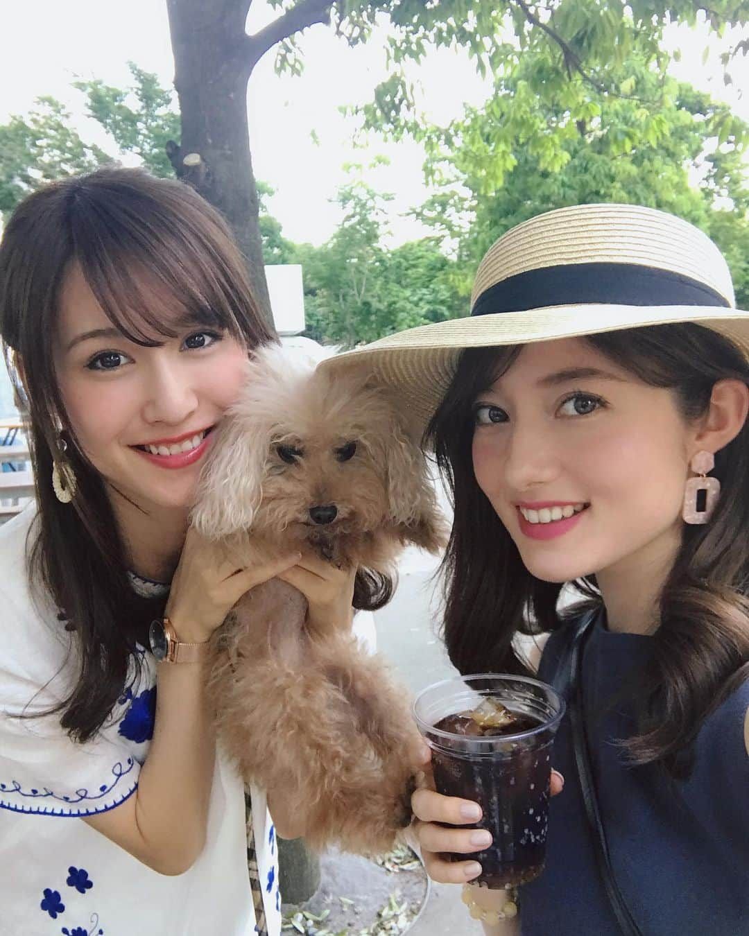 ティファニー春香さんのインスタグラム写真 - (ティファニー春香Instagram)「😆🍻🌼 #BBQ」5月25日 21時50分 - tiffanyharuka