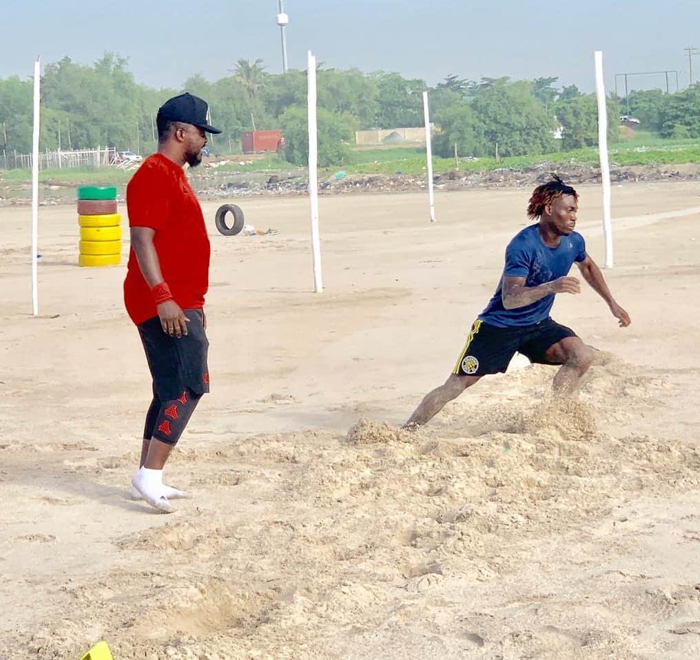 クリスティアン・アツのインスタグラム：「If you’ve never been there before ,never say it’s easy .#Afcon2019 #Ghana #Preparation #GodWin」
