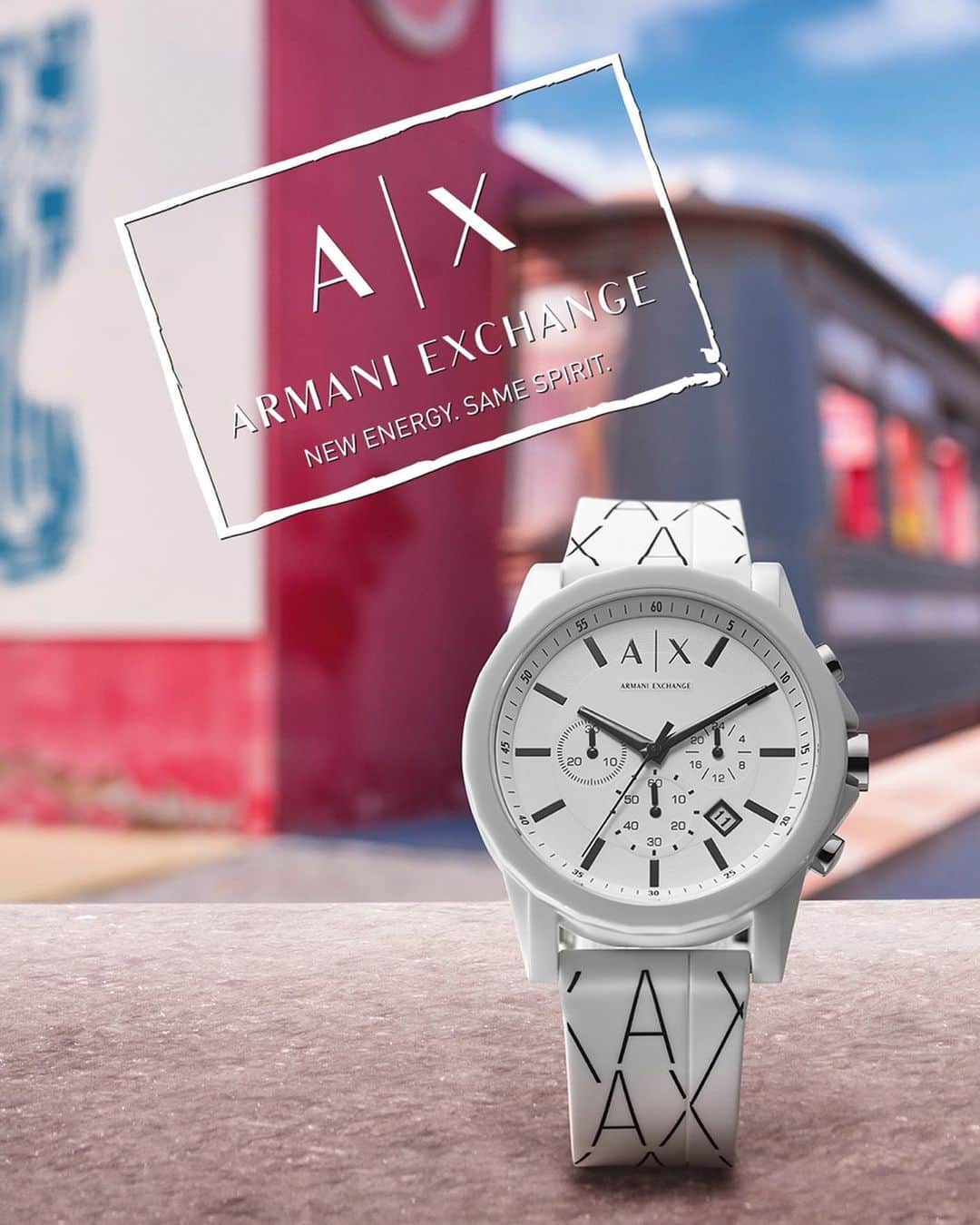 ジョルジオアルマーニさんのインスタグラム写真 - (ジョルジオアルマーニInstagram)「Make a lasting impression with spring’s coolest #AXtime wristwatches. #AXchange #AXss19」5月25日 22時04分 - armaniexchange