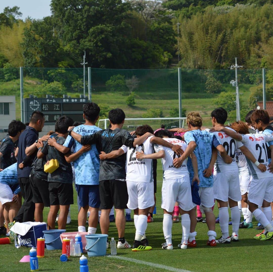 カマタマーレ讃岐さんのインスタグラム写真 - (カマタマーレ讃岐Instagram)「2019.05.25 天皇杯 JFA 第99回 全日本サッカー選手権大会 1回戦  松江戦 #林友哉 #中村亮 #ペスヨン #福家勇輝 #濱口草太」5月26日 8時54分 - kamatama_kouhou