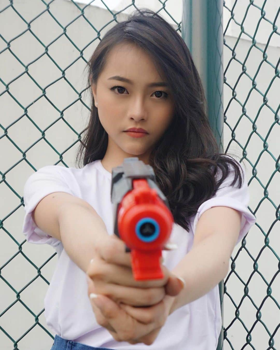 ロナ・アングラエニさんのインスタグラム写真 - (ロナ・アングラエニInstagram)「Doooorr! 🔫💕」5月26日 0時56分 - jkt48rona