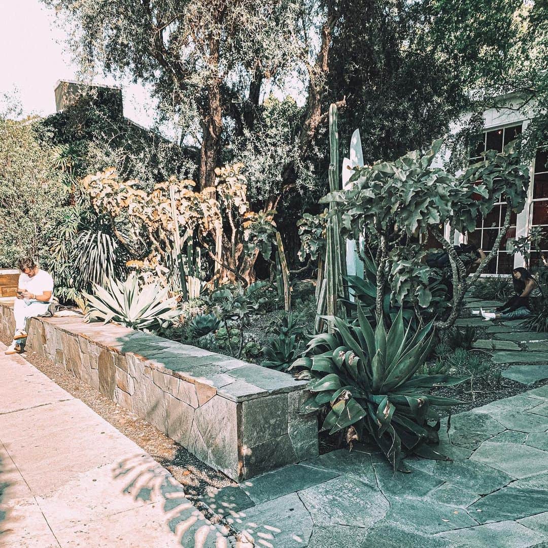 ルー・ティーズデールのインスタグラム：「*Melrose Place aesthetic* spot both of the insta boyfriends in this pic 👀」