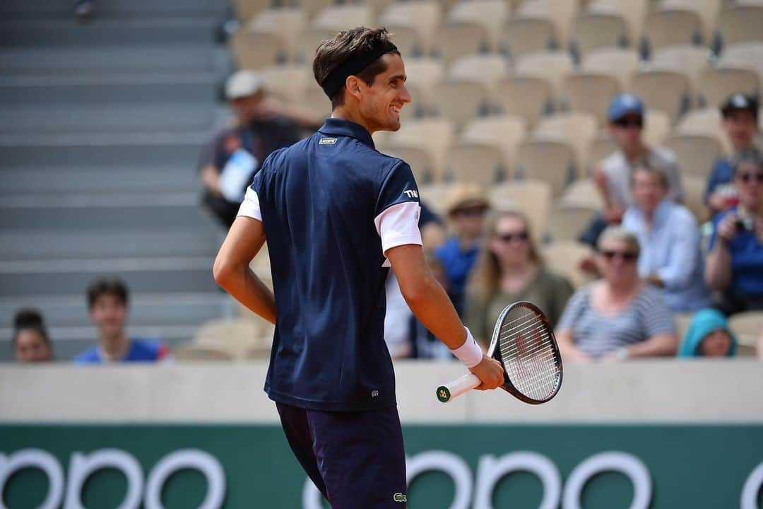 ピエール＝ユーグ・エルベールさんのインスタグラム写真 - (ピエール＝ユーグ・エルベールInstagram)「J-2️⃣ @rolandgarros ! 📸 @antoinecouvercelle #teamlacoste」5月26日 1時48分 - pierrehuguesherbert