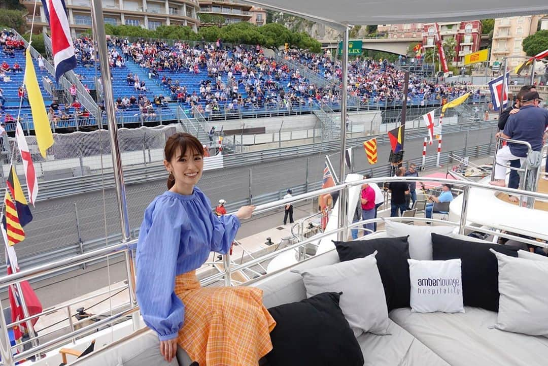 泉里香さんのインスタグラム写真 - (泉里香Instagram)「🏎🏁#F1#amberlounge#Monaco」5月26日 2時41分 - rika_izumi_