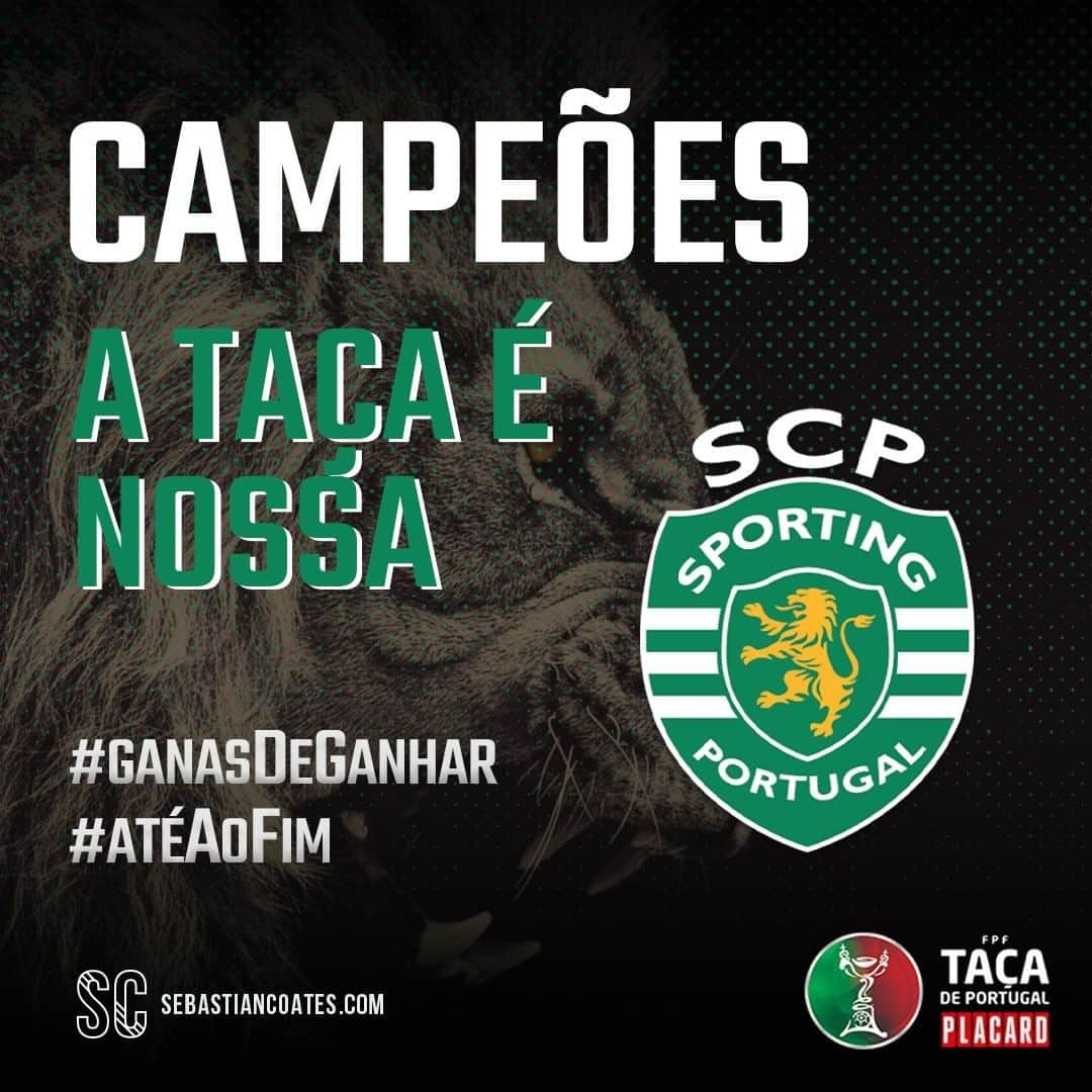 セバスティアン・コアテスさんのインスタグラム写真 - (セバスティアン・コアテスInstagram)「Vamos Sporting campeões!!!!! 💚💚🏆🦁🦁@Sportingclubedeportugal #TaçaDePortugal #SportingCP #SCPFCP #AtéAoFim #GanasDeGanhar」5月26日 4時42分 - sebastiancoates16