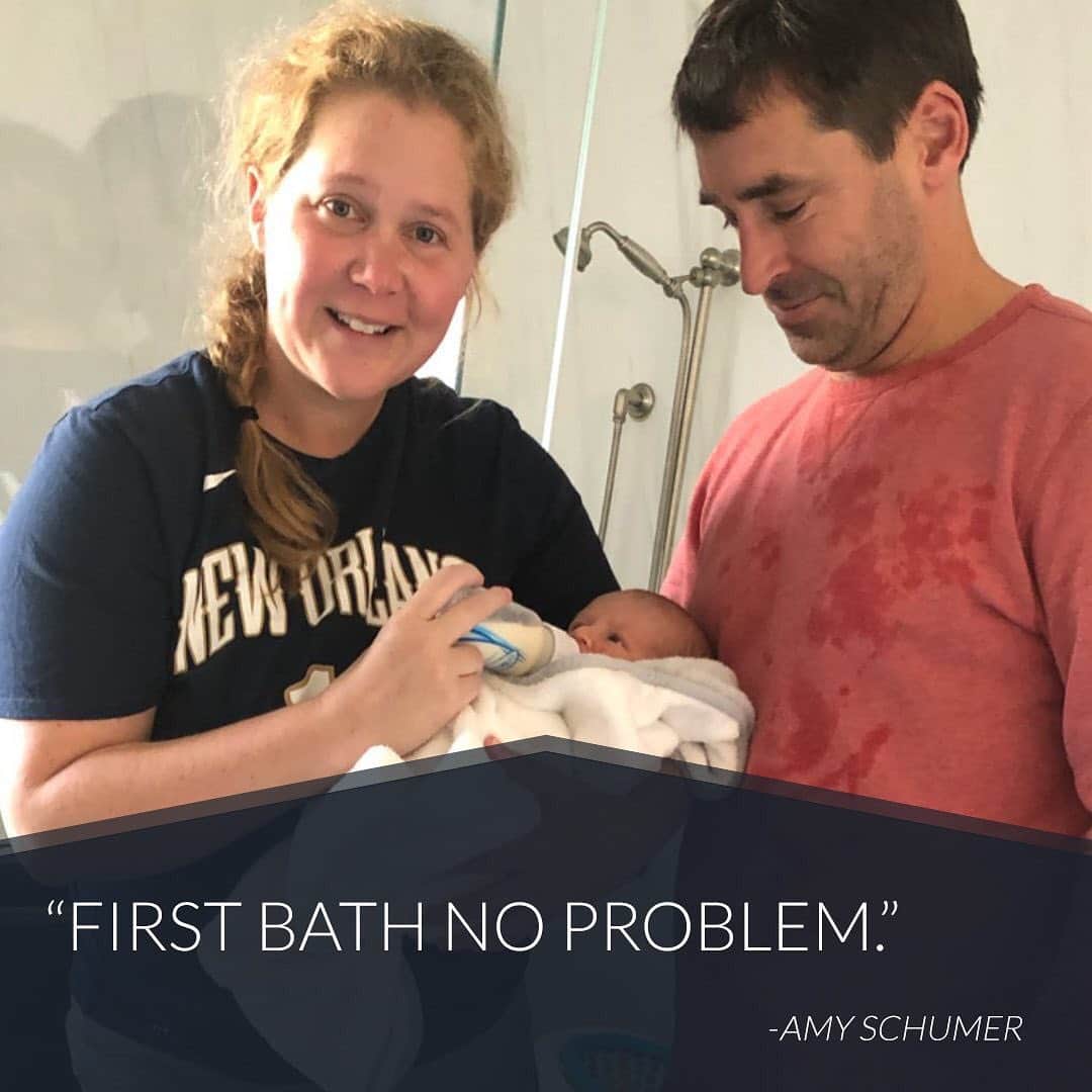 E! Onlineさんのインスタグラム写真 - (E! OnlineInstagram)「Amy is a Schu(mer)-in on this whole parenting thing. (📷: @amyschumer)」5月26日 4時58分 - enews