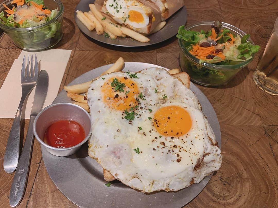 田村響華さんのインスタグラム写真 - (田村響華Instagram)「卵大好き🍳  #eggbabycafe #エッグベイビーカフェ #上野カフェ #カフェ巡り」5月26日 18時34分 - kyo_ka1016