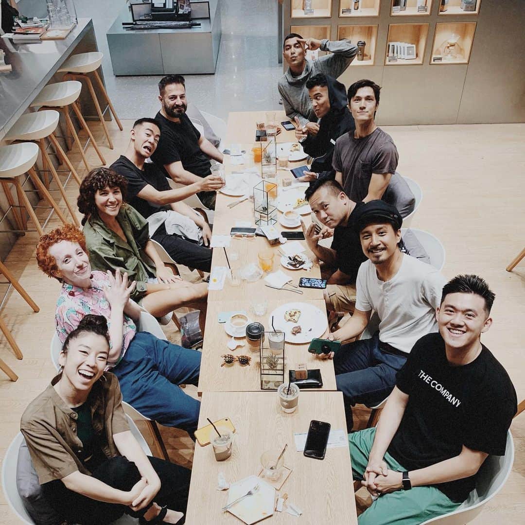 ショーン・エバリストさんのインスタグラム写真 - (ショーン・エバリストInstagram)「All smiles over here! Thankful to be surrounded by such good company, lets make some memories. Thank you @arenadancecomp 🙇🏻‍♂️💛 📷: @larkinpoynton」5月26日 18時50分 - shaunevaristo