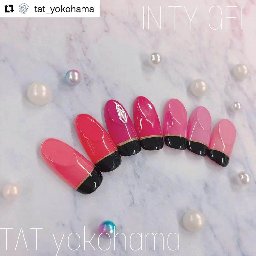 initygel_officialさんのインスタグラム写真 - (initygel_officialInstagram)「#Repost @tat_yokohama with @get_repost ・・・ こんばんは🌿  本日はアイニティのpinky collectionでリップスティックのようなチップを作成してみました！ 店頭のアイニティジェルのコーナーに掲載しているのでぜひご覧下さいませ💄✨ ------------- #INITY #アイニティジェル #リップネイル #ピンキーコレクション #lipnail #TAT横浜店 #tat #nailshop #nailshoptat #yokohama #横浜 #nail #ネイル #ネイル用品 #ネイルショップ #ジェル #ジェルネイル #gel #gelnail #pink #💋 #💄」5月26日 10時10分 - initygel_official