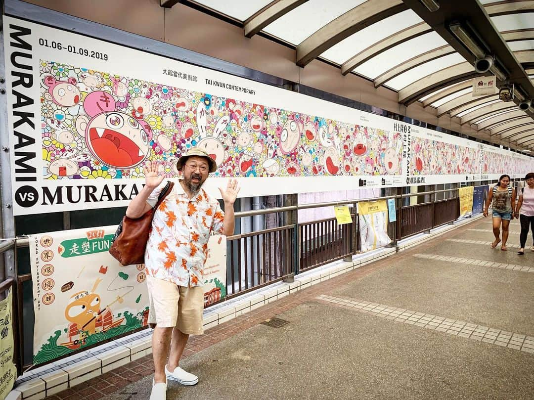 村上隆さんのインスタグラム写真 - (村上隆Instagram)「I am coming HK! @taikwuncontemporary  @tobiasmberger」5月26日 10時30分 - takashipom