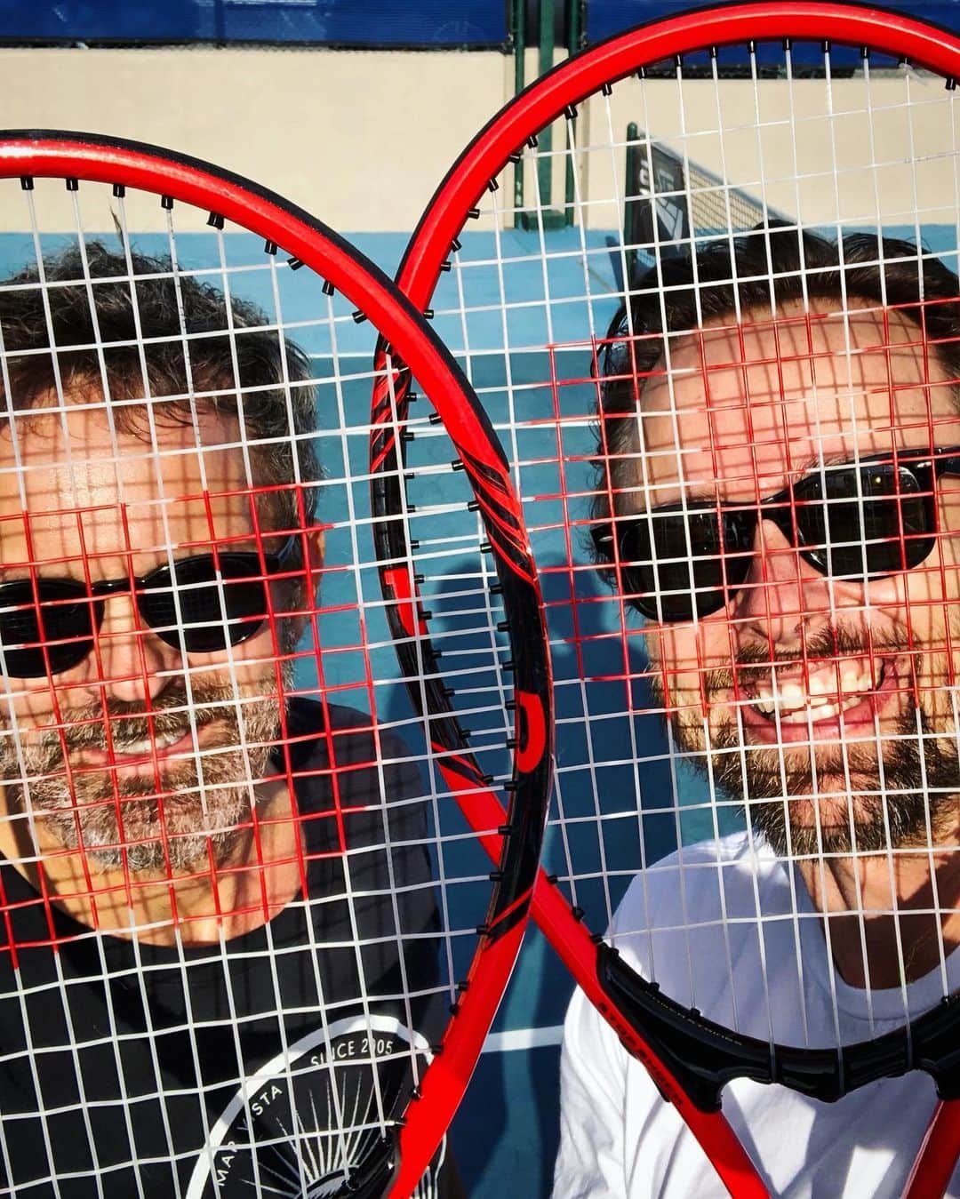 ヨアヒム・ローニングさんのインスタグラム写真 - (ヨアヒム・ローニングInstagram)「Tennis in Venice with @olesanders 🎾 I’m so grateful that in this busy, topsy-turvy world we’re living in, some things stay the same #friendship」5月26日 10時59分 - joachimronning