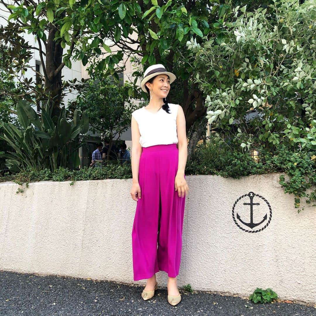 田中美里さんのインスタグラム写真 - (田中美里Instagram)「pink！  #明るい服が着たい」5月26日 11時10分 - misatotanaka77