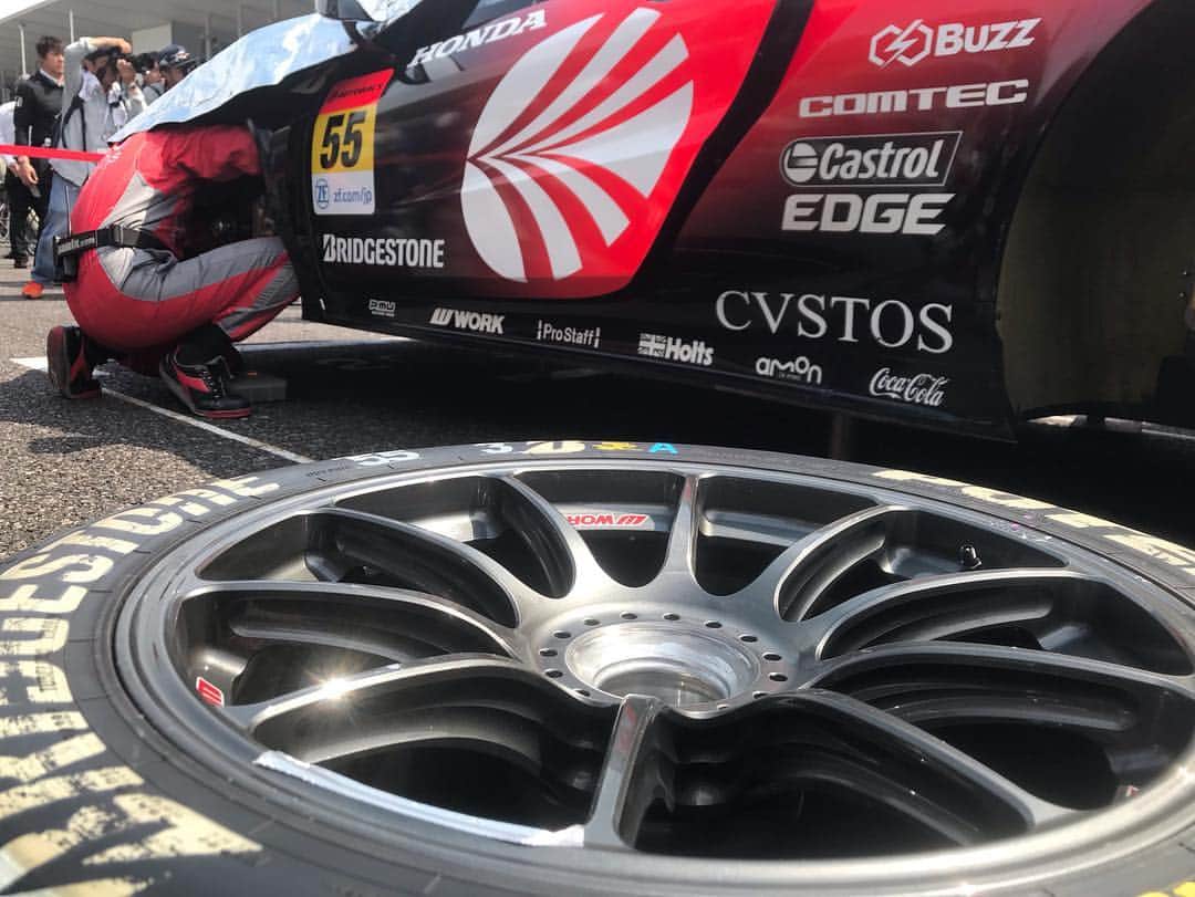 WORKさんのインスタグラム写真 - (WORKInstagram)「SUPER GT Round.3 SUZUKA GT 300km RACE  WORK Wheels Installed Machine GT500 class #8 ARTA NSX-GT GT300 class #10 GAINER TANAX triple a GT-R #11 GAINER TANAX GT-R #18 UP GARAGE NSX GT3 #55 ARTA NSX GT3  #workracingwheels #supergt」5月26日 14時30分 - workwheelsjapan