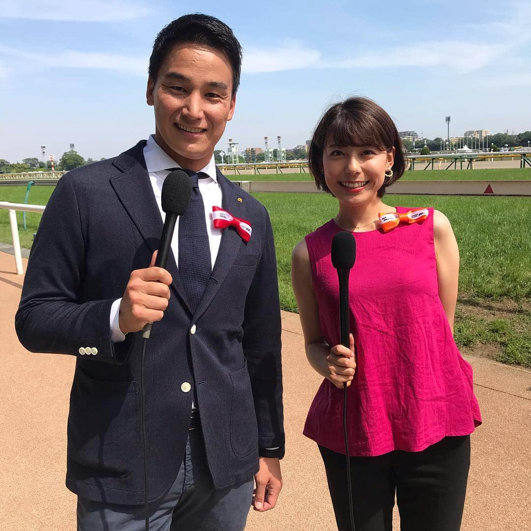 TBS「Ｓ☆１」さんのインスタグラム写真 - (TBS「Ｓ☆１」Instagram)「競馬の祭典、日本ダービー！ いよいよ発走まであと1時間！ 松田さん本命のサートゥルナーリアか？ 上村アナウンサー本命のヴェロックスか？ #競馬の祭典 #日本ダービー #松田丈志 #上村彩子 #東京競馬場 #サートゥルナーリア #ヴェロックス 今夜のS☆1でもお伝えします！」5月26日 14時42分 - tbstvs1