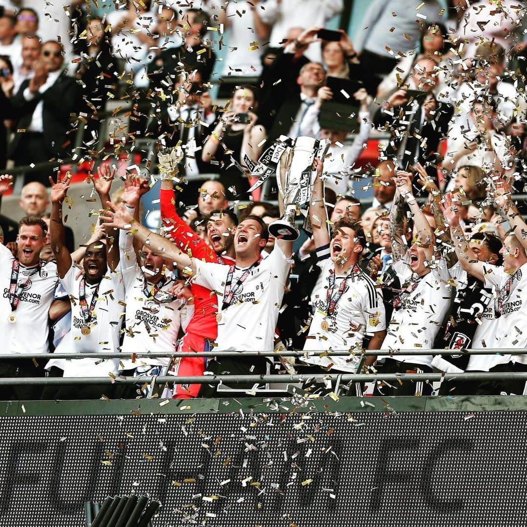 フラムFCさんのインスタグラム写真 - (フラムFCInstagram)「A year on from that magical day at Wembley 🏆 #FFC」5月26日 16時18分 - fulhamfc