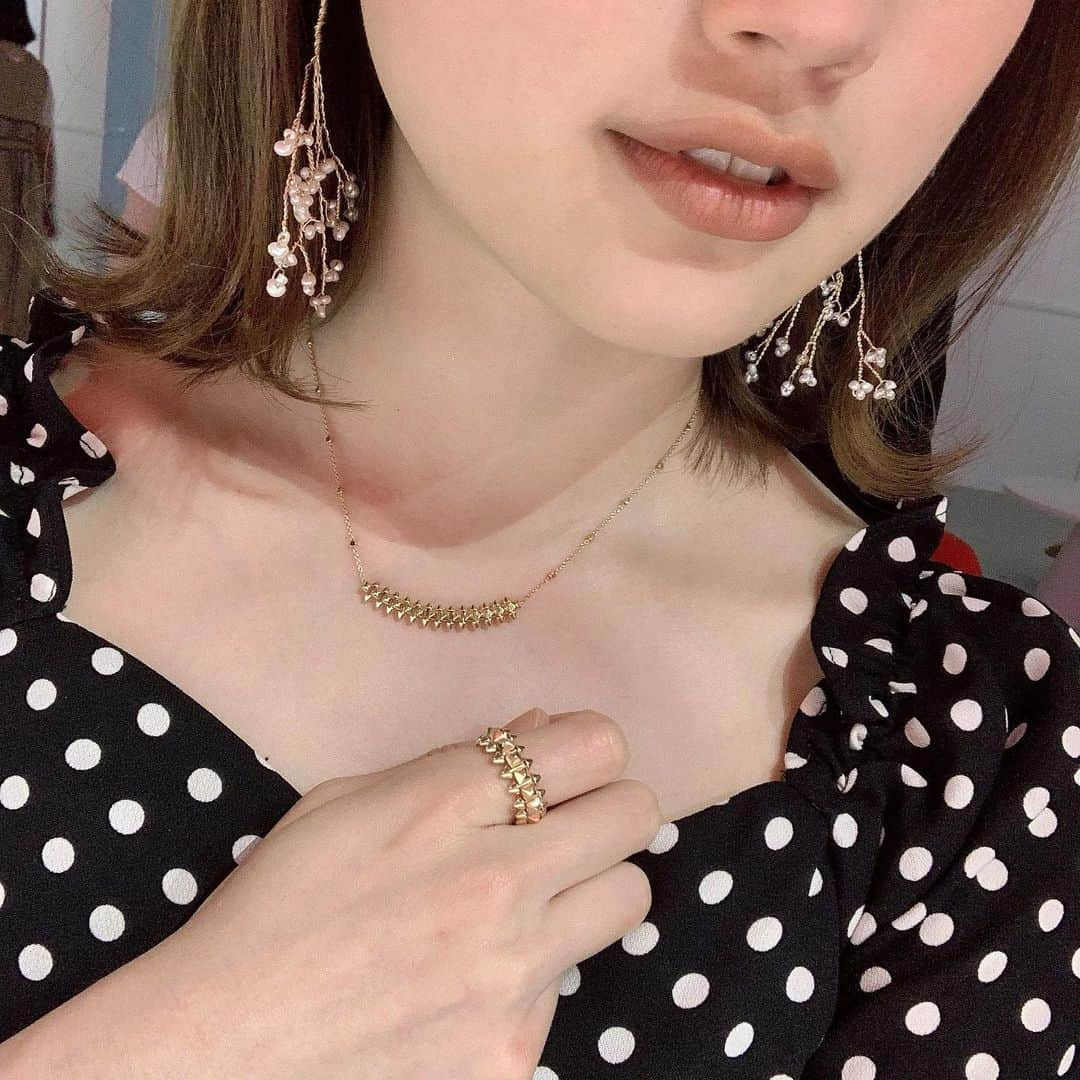 瀬川あやかさんのインスタグラム写真 - (瀬川あやかInstagram)「* 🥺💍✨✨✨ #cartier #cartiertokyo #clashdecartier」5月26日 17時09分 - segawa_ayaka