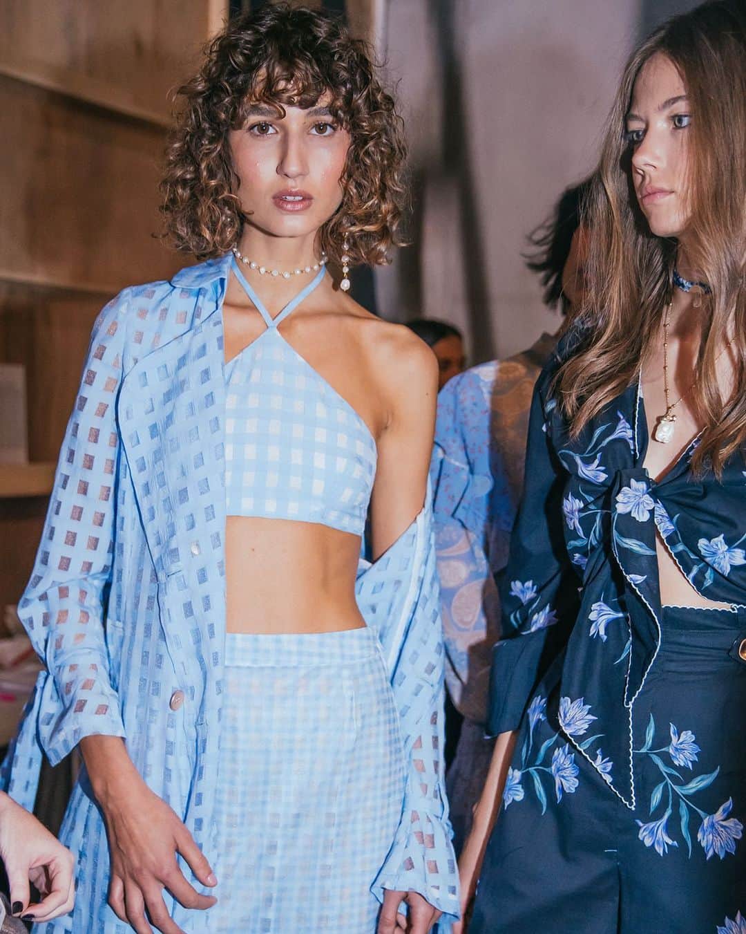 Fashion Weekのインスタグラム：「The only layers you will catch us in this summer is this airy and luxe gingham set from @wearekindred's Resort 2020 collection at @fashionweekaus. #MBFWA photo by @madiatkins」