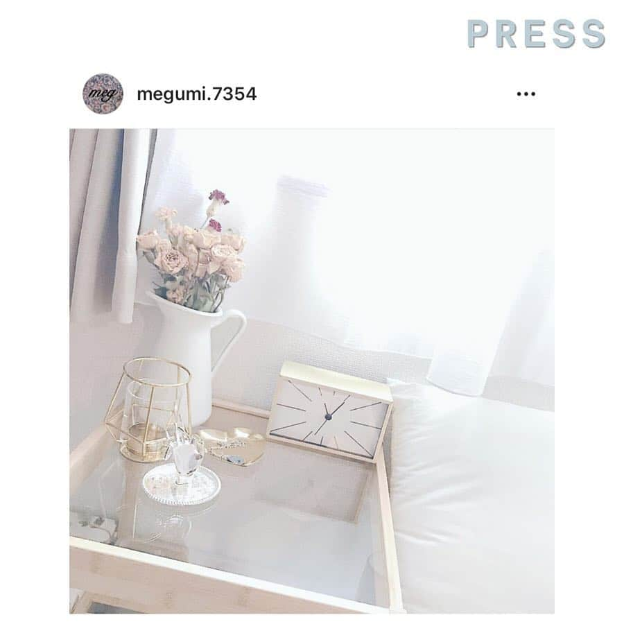 PRESSさんのインスタグラム写真 - (PRESSInstagram)「お部屋で過ごす時間を大切に🏠﻿ みなさんのオシャレなインテリア小物や家具を﻿ お部屋作りの参考にしてみて♡﻿ ﻿ PRESS official blogger ﻿ @sysysysy_0623 さんの素敵なお部屋の作り方は、﻿ ﻿ "大好きなものを集めただけなんです、﻿ 自分が思うままに"﻿ とのこと♡﻿ ﻿ —————————————————— ㅤ﻿﻿﻿﻿ ﻿﻿﻿﻿ お気に入りの写真に @pressblog #pressblog をㅤ﻿﻿﻿﻿ タグ🏷して投稿してください♡﻿﻿﻿﻿ PRESS公式アカウントでㅤ﻿﻿﻿﻿ あなたのアカウントをご紹介致します! ㅤ﻿﻿﻿﻿ ㅤ﻿﻿﻿﻿ ——————————————————﻿﻿﻿﻿ ﻿﻿﻿ ——————————————————﻿﻿ #ベッド #ドレッサー#鏡#ミラーセルフィー#お部屋#雑貨#インテリア #インテリア雑貨 #インテリアデザイン #インテリア小物 #インテリア部 #ハート型#ハート#ガーリー#部屋の模様替え #部屋#部屋作り #ハートの鏡 #インスタ映え#インテリア大好き #雑貨好き #小物 #お部屋紹介 #マイルーム #ベッドルーム #pressblog﻿ ﻿」5月26日 19時13分 - press.inc