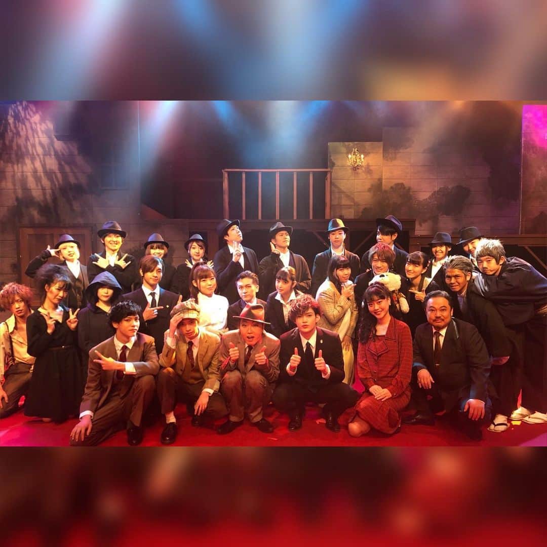 日出郎さんのインスタグラム写真 - (日出郎Instagram)「Thank you for coming to the KAIJIN20？  #日出郎  #明智小五郎  #江戸川乱歩 #新宿村live  #音楽劇  #kaijin20  #新怪人二十面相 #男役  #中島礼貴  #w主演  #さい鹿秀吉  #演出 #音楽  #加藤萌朝  #奥さん役  #rednowland  #fpadvanced」5月26日 20時53分 - hiderou1030
