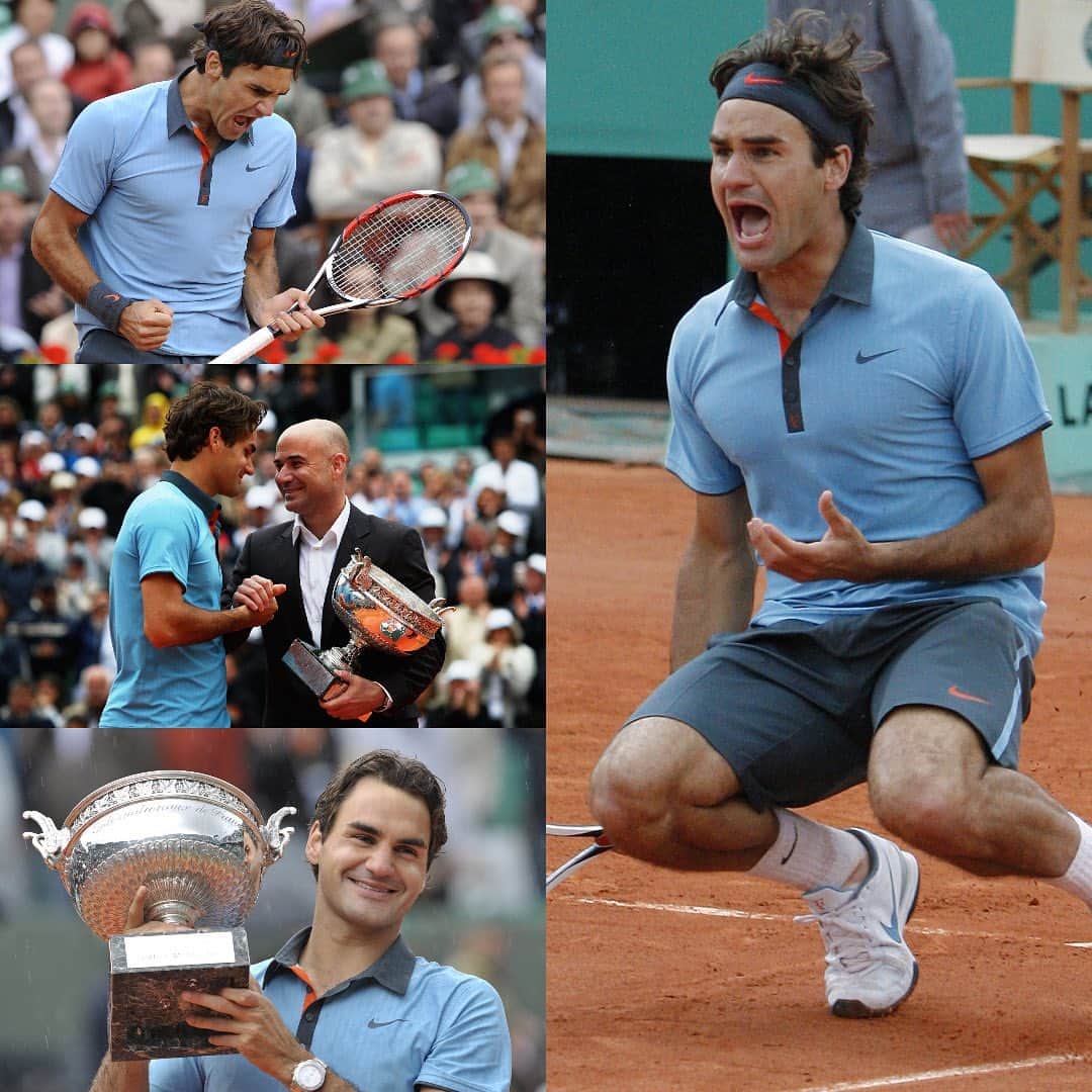 ATP World Tourさんのインスタグラム写真 - (ATP World TourInstagram)「🔟 years on from his Roland-Garros 🏆 Federer’s #RG19 campaign starts NOW 👊 @rogerfederer | @rolandgarros」5月26日 21時30分 - atptour
