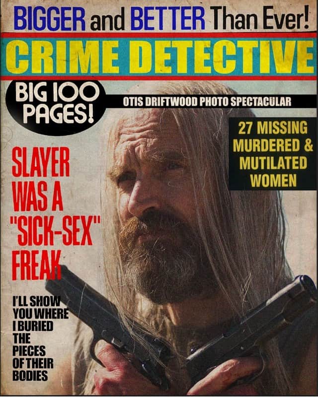 ロブ・ゾンビのインスタグラム：「What's Otis gonna do next? I guess you will have to wait until 3 From Hell drops to find out. #billmoseley #threefromhell #sherimoonzombie #richardbrake #thedevilsrejects #robzombie #sidhaig #jeffdanielphillips #houseof1000corpses」