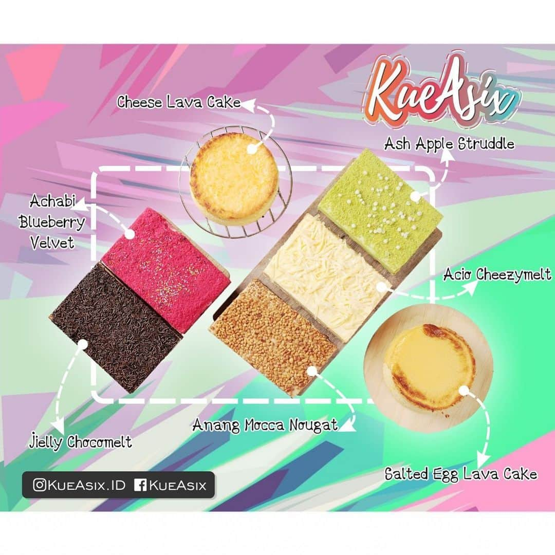 Ashantyさんのインスタグラム写真 - (AshantyInstagram)「Halo Asix lovers, ini nih varian lengkap dari #kueasix #kueterenaksedunia . Eh kamu tau ga kalo nama2 varian ini di ambil dari nama2 keluarga Asix loh. Nah kamu para Asix Lovers coba deh tebak nama2 buat varian2 ini ! Komen dibawah sini ya 👇🏼 @kueasix.id」5月26日 22時41分 - ashanty_ash