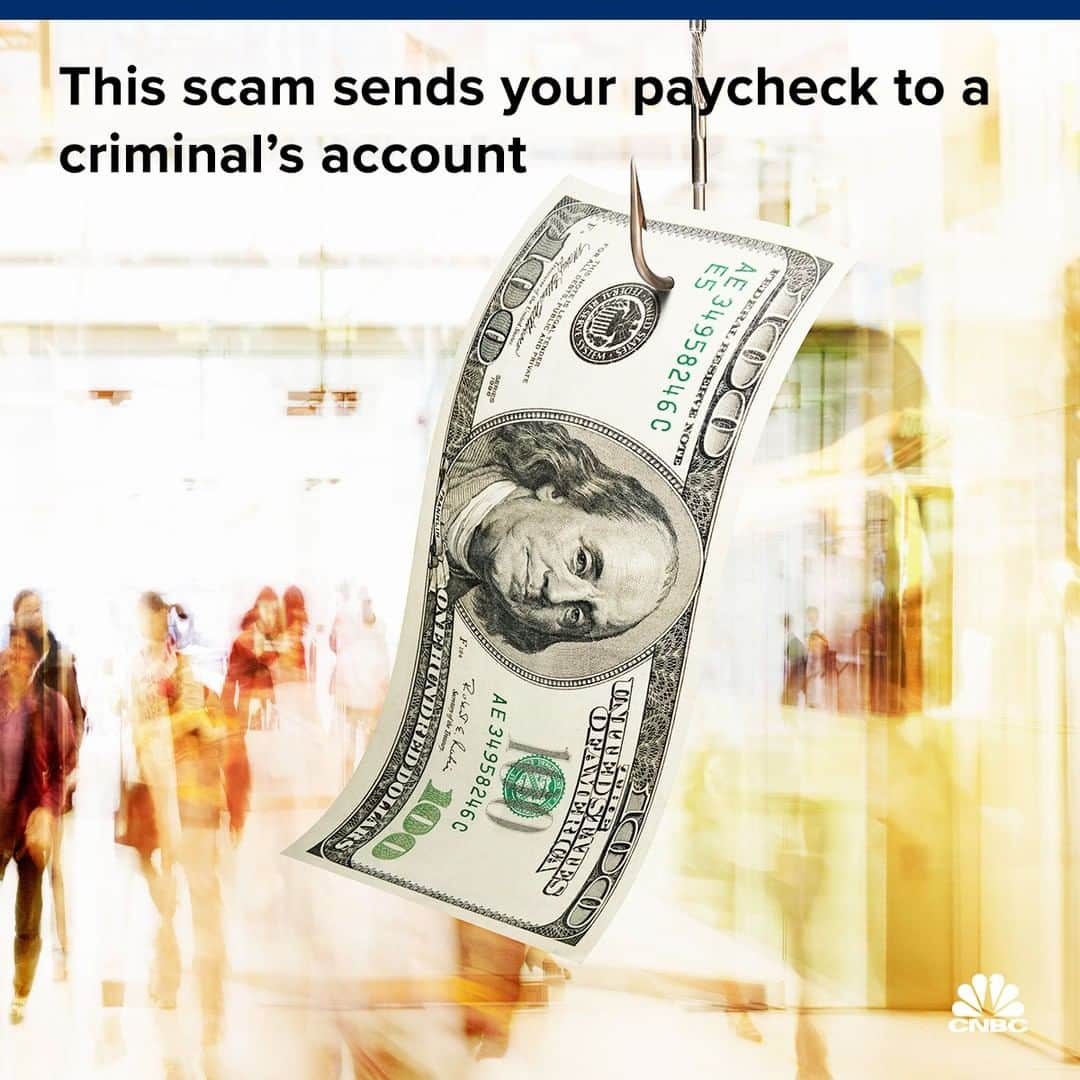 CNBCさんのインスタグラム写真 - (CNBCInstagram)「There's a new type of wire fraud scam out there you should be aware of.⠀ ⠀ Fraudsters are targeting the HR departments of businesses and convincing employees to swap out your direct deposit banking information to an offshore account. ⠀ ⠀ One nonprofit in Kansas City describes several attempts per month, involving scammers trying to convince payroll personnel to change information about where to send employee pay. ⠀ ⠀ The IRS has warned of an uptick in a wide range of fraud attempts involving payroll information. You can read more, at our link in bio.⠀ *⠀ *⠀ *⠀ *⠀ *⠀ *⠀ *⠀ #scam #fraud #wakeup #greed #scammers #scammer #tech #money #cnbc」5月26日 23時15分 - cnbc