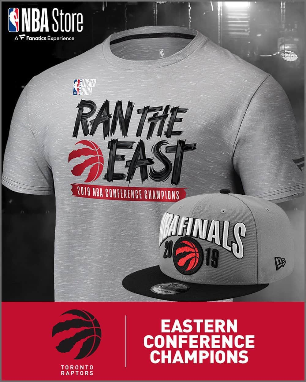 NBAさんのインスタグラム写真 - (NBAInstagram)「TAP to SHOP the @raptors Eastern Conference Champions gear from @nbastore!」5月26日 23時32分 - nba