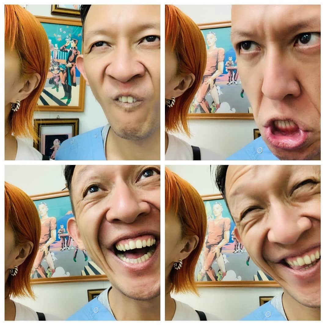 院長ヨモギダさんのインスタグラム写真 - (院長ヨモギダInstagram)「2019.05.27(mon) .  うちの若ぇのの 誕生日🎂 ヨモちゃんおめでと。 . .  わたしに厳しくて わたしを最も赦してくれる夫です。 . . . . .  ケーキはご家族で来て下さっているお客様から頂きました🙏🥰 . .  #渋谷スポンジ 🌱 ハイクオリティ美容鍼 #鍼灸 #マッサージ #痩身 #ヘッドスパ 東京都渋谷区松濤1-28-6 麻生ビル2F☏‭0367127598‬ 🌻ご予約はHP又はお電話で 🌈 ‭www.shibuya-sponge.com‬ HPからブログもご覧下さい🐕 . . 🙊初回 全メニュー1000円OFF✨ 🙉1ヶ月以内リピート常時500円OFF✨ . 1⃣初回の方にプチギフト進呈🎁  2️⃣全員の方にクリスタルガイザー500mlボトルプレゼント💧 . 3⃣美容鍼施術の方に美容液たっぷり美容シートパックプレゼント中🎁 . 4️⃣渋谷スポンジオリジナルステッカーご希望の方に差し上げてます！ . . .  #美容鍼灸 #美容鍼 #小顔 #美肌 #シミ #くすみ #腰痛 #肩こり #むくみ #乾燥肌 #肌荒れ #疲労 #たるみ #アンチエイジング  #偏頭痛  #眼精疲労 #乾燥肌 #骨盤調整 #筋膜リリース #姿勢改善 #肩甲骨はがし #渋谷 #松濤」5月27日 0時01分 - shibuya_sponge