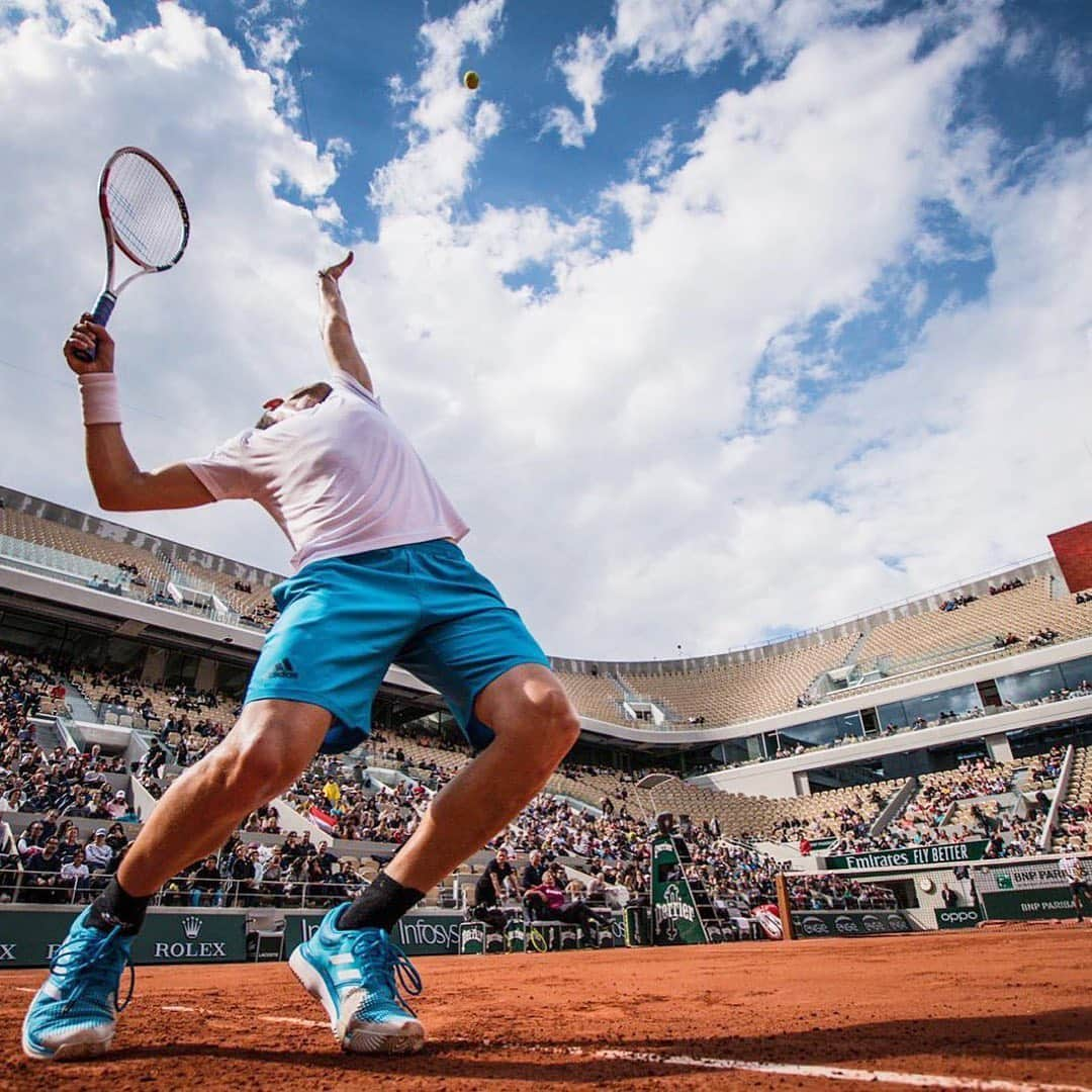 ATP World Tourさんのインスタグラム写真 - (ATP World TourInstagram)「Baseline views with Domi Thiem 🙌 📸: @domithiem | #RG19」5月27日 1時34分 - atptour