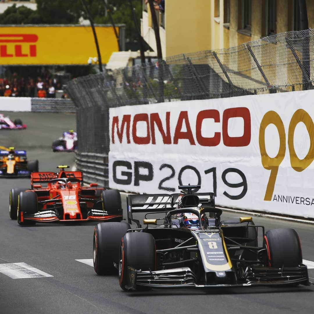 ロマン・グロージャンさんのインスタグラム写真 - (ロマン・グロージャンInstagram)「51laps on the soft tyres and 1 point at the end of the day. Happy with this! Onto Canada #r8g #MonacoGP」5月27日 1時40分 - grosjeanromain