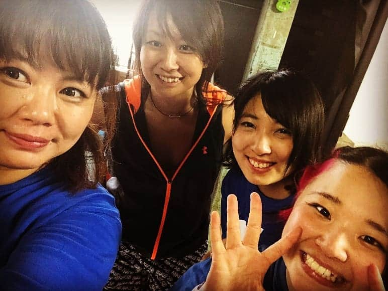 山縣優さんのインスタグラム写真 - (山縣優Instagram)「初めての4shot🙂 バンビさん、 わたし、 リナ、 あやめ。」5月27日 2時35分 - yamagata_yuu