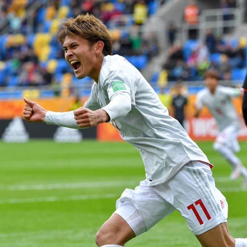 ゲキサカさんのインスタグラム写真 - (ゲキサカInstagram)「▼田川亨介、U-20W杯ゴールに歓喜爆発 ▼“川崎の大砲”宮代が2発発射!! 最高の19歳バースデー弾 ▼ 2アシストの藤本寛也がU-20代表の司令塔に君臨 ▼ 鈴木冬一は“キーマン”との1対1も対人守備で見せ場  #日本代表 #daihyo #FIFA #U20 #worldcup #poland #ポーランド #🇵🇱 #soccer #football #⚽️ #gekisaka #ゲキサカ #🇯🇵 ©︎KaoruWatanabe #メキシコ #🇲🇽 #田川亨介 #宮代大聖 #藤本寛也 #鈴木冬一」5月27日 12時04分 - gekisaka