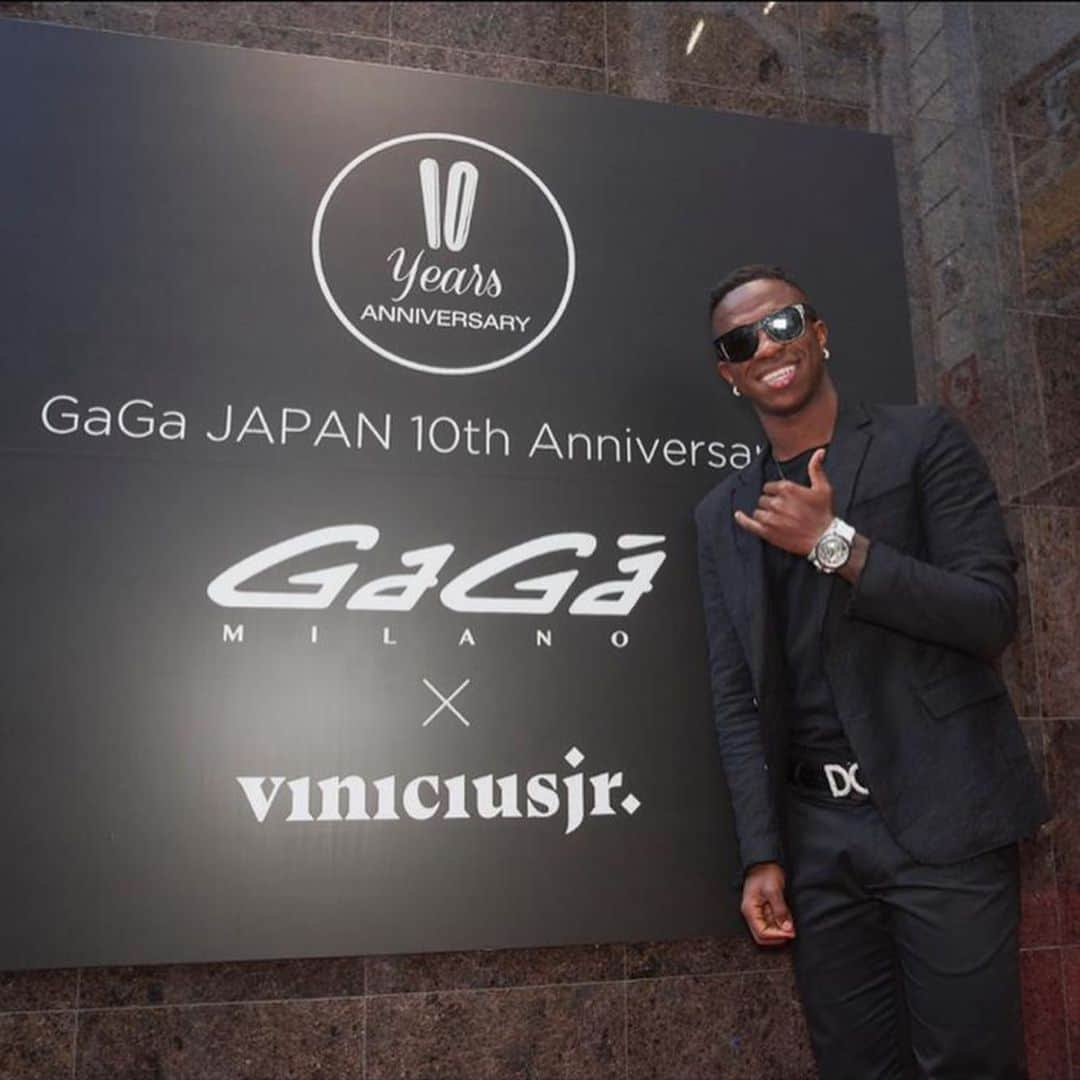 GaGa MILANO 公式 アカウントさんのインスタグラム写真 - (GaGa MILANO 公式 アカウントInstagram)「GaGa MILANO JAPAN 10th Anniversary Party. . #GaGaMILANOJAPAN10thAnniversary #vinicius #viniciusjr #ヴィニシウスジュニオール」5月27日 12時40分 - gagamilano_jp