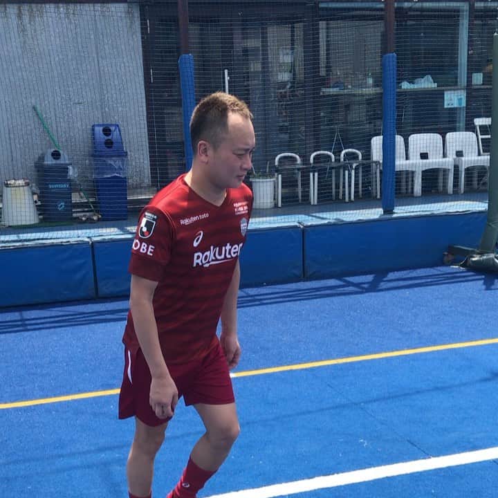 アイアム野田のインスタグラム：「朝からフットサル！炎天下で２時間。井口が超ロングシュート含め３得点。ノダエスタは２アシスト #今日は何の日 #小松菜の日 #アイアム野田 #イニエスタ #鬼ヶ島」