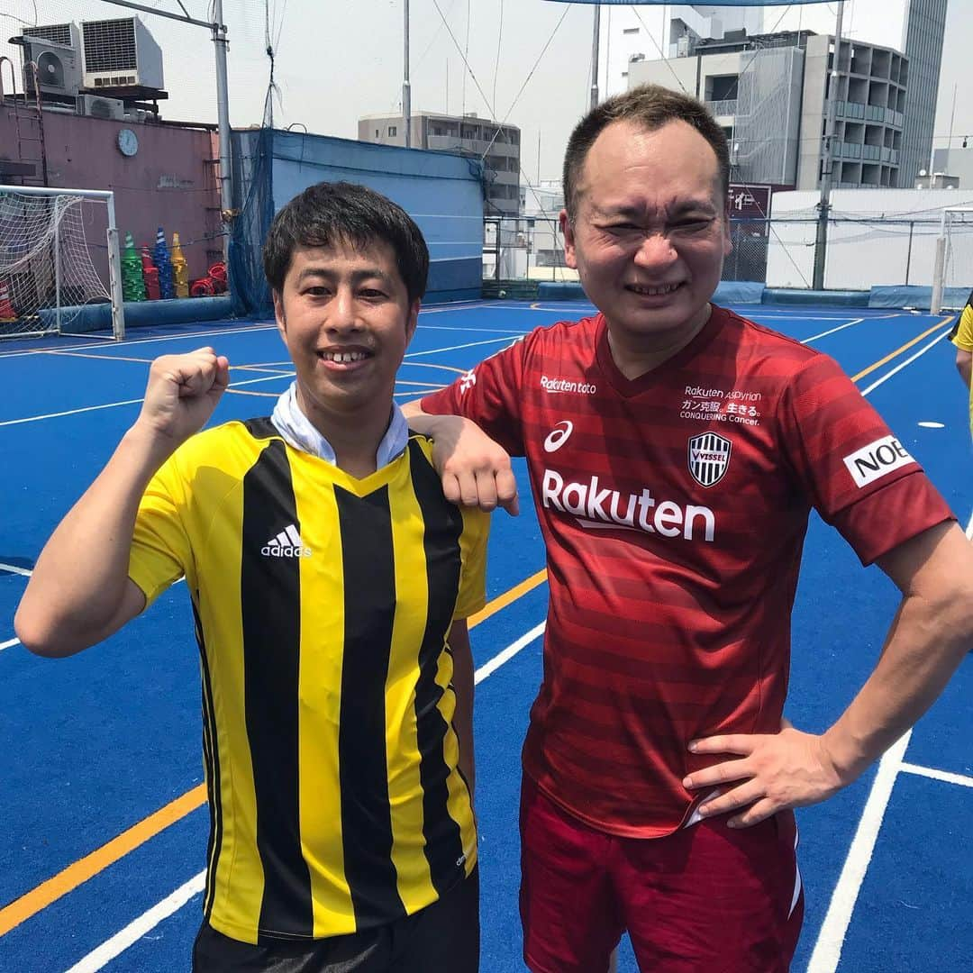 アイアム野田さんのインスタグラム写真 - (アイアム野田Instagram)「朝からフットサル！炎天下で２時間。井口が超ロングシュート含め３得点。ノダエスタは２アシスト #今日は何の日 #小松菜の日 #アイアム野田 #イニエスタ #鬼ヶ島」5月27日 12時50分 - iam.noda